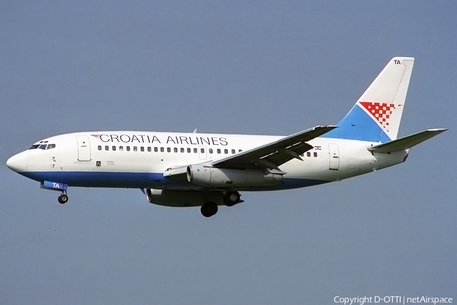 Croatia Airlines Boeing 737-230(Adv) (9A-CTA) | Photo 190661