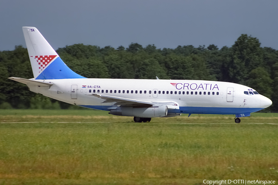 Croatia Airlines Boeing 737-230(Adv) (9A-CTA) | Photo 411078