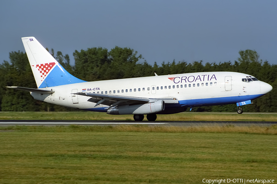 Croatia Airlines Boeing 737-230(Adv) (9A-CTA) | Photo 433353