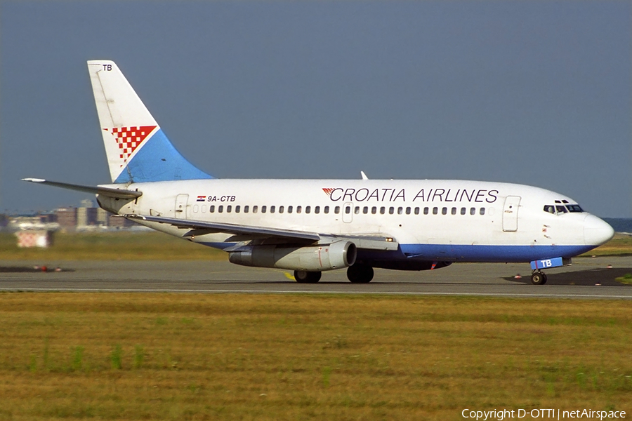 Croatia Airlines Boeing 737-230(Adv) (9A-CTB) | Photo 358950