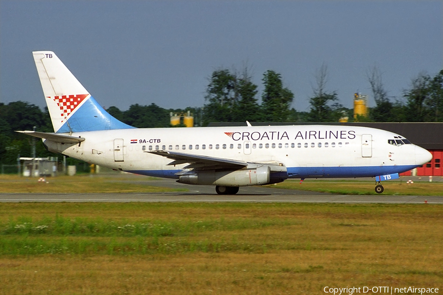 Croatia Airlines Boeing 737-230(Adv) (9A-CTB) | Photo 358951