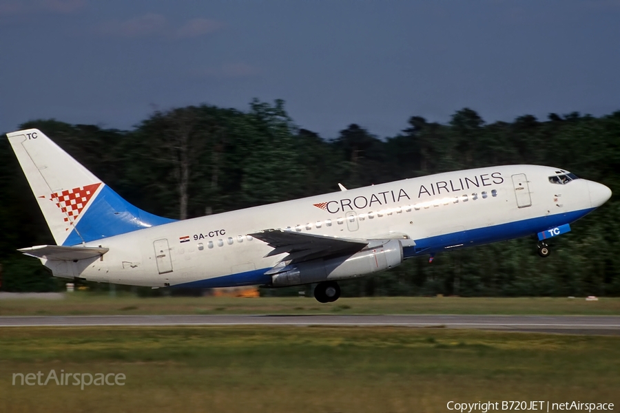 Croatia Airlines Boeing 737-230(Adv) (9A-CTC) | Photo 36335