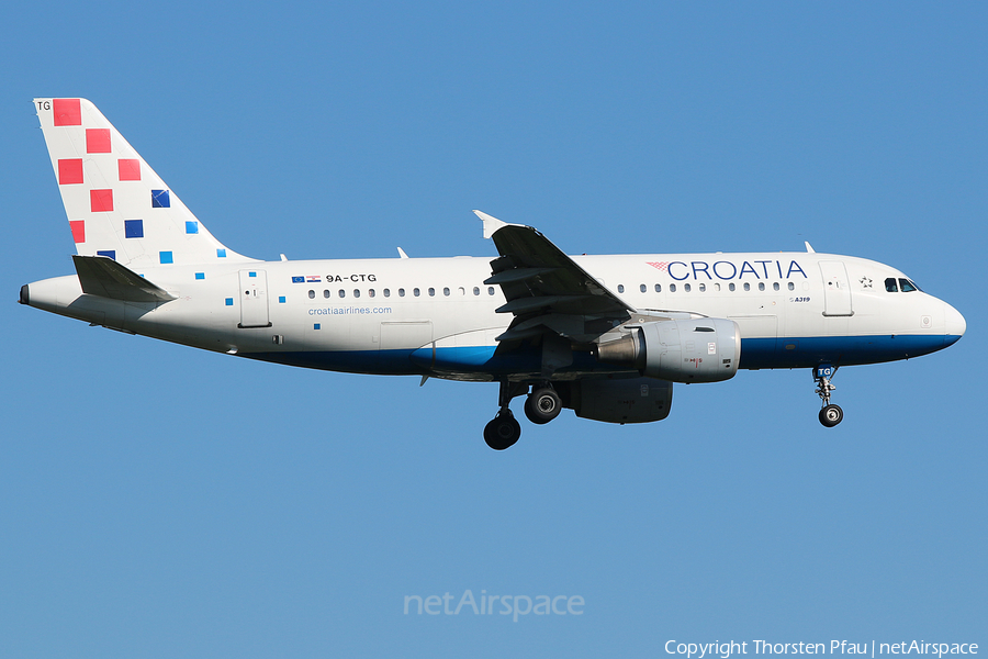 Croatia Airlines Airbus A319-112 (9A-CTG) | Photo 61275