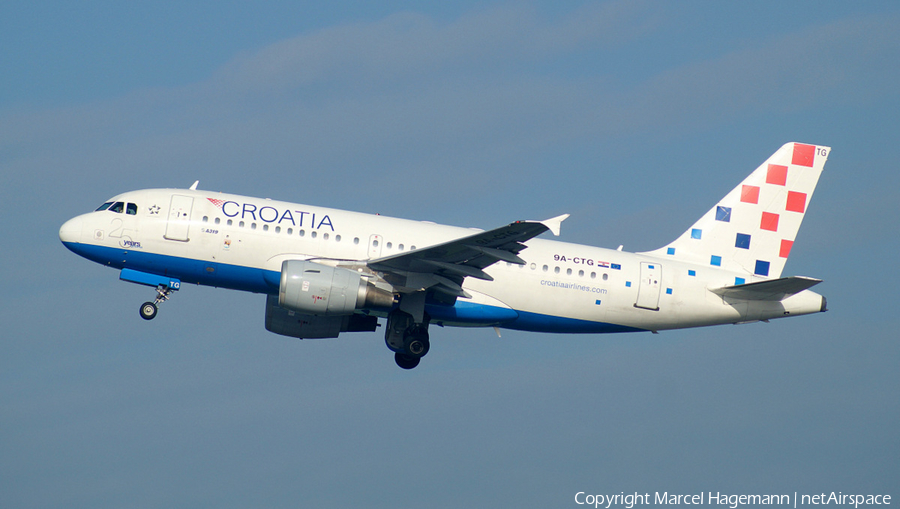 Croatia Airlines Airbus A319-112 (9A-CTG) | Photo 113995