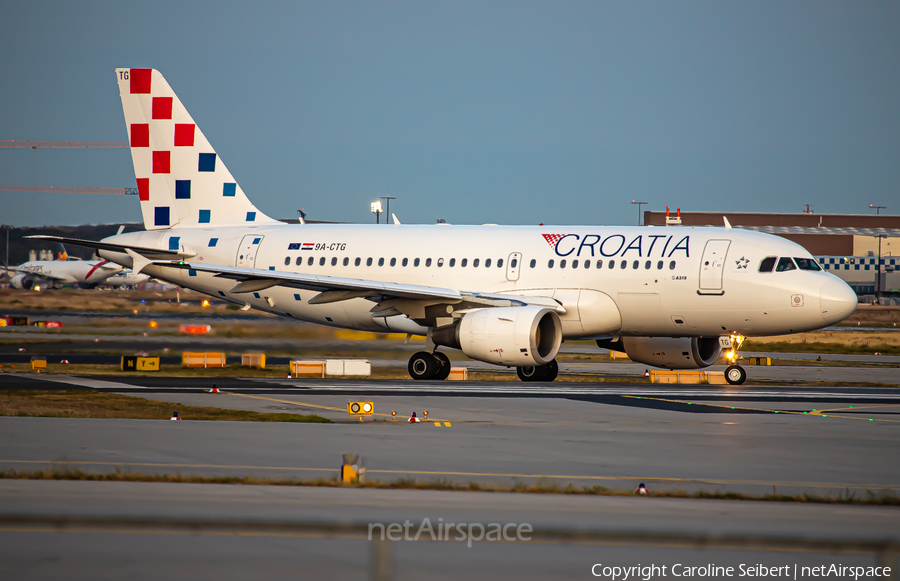 Croatia Airlines Airbus A319-112 (9A-CTG) | Photo 346902