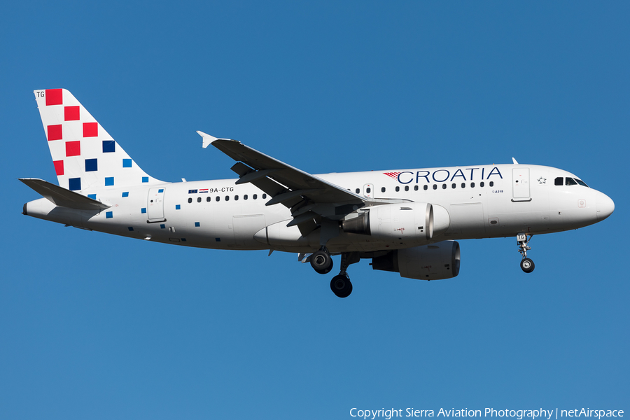 Croatia Airlines Airbus A319-112 (9A-CTG) | Photo 379682