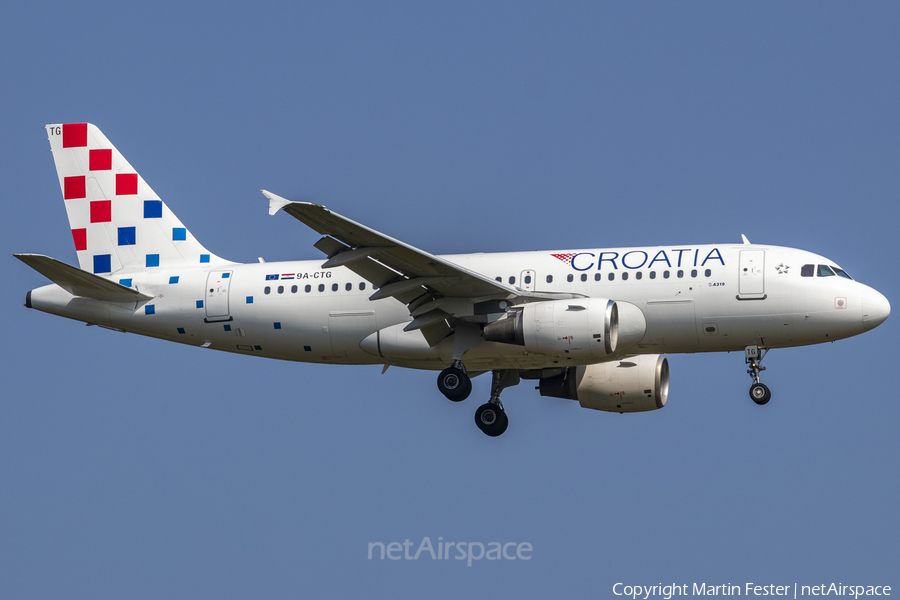 Croatia Airlines Airbus A319-112 (9A-CTG) | Photo 468823