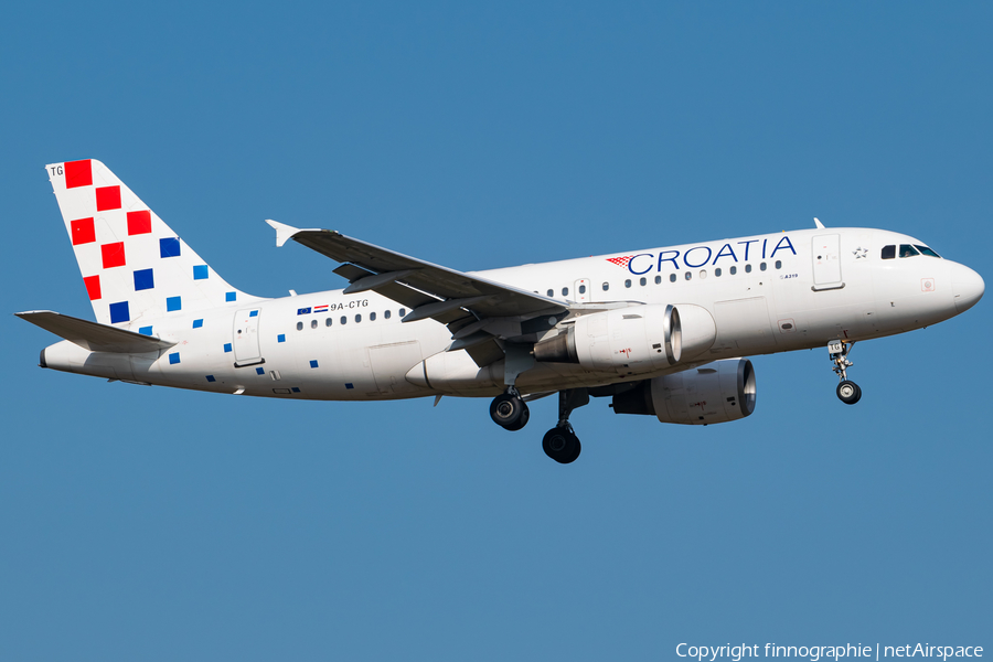 Croatia Airlines Airbus A319-112 (9A-CTG) | Photo 500255