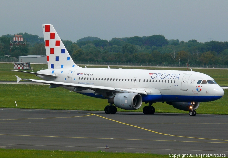 Croatia Airlines Airbus A319-112 (9A-CTH) | Photo 397121