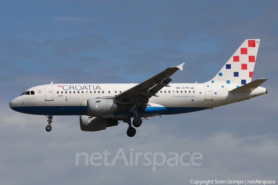 Croatia Airlines Airbus A319-112 (9A-CTH) | Photo 28033