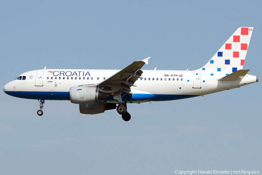 Croatia Airlines Airbus A319-112 (9A-CTH) | Photo 303197
