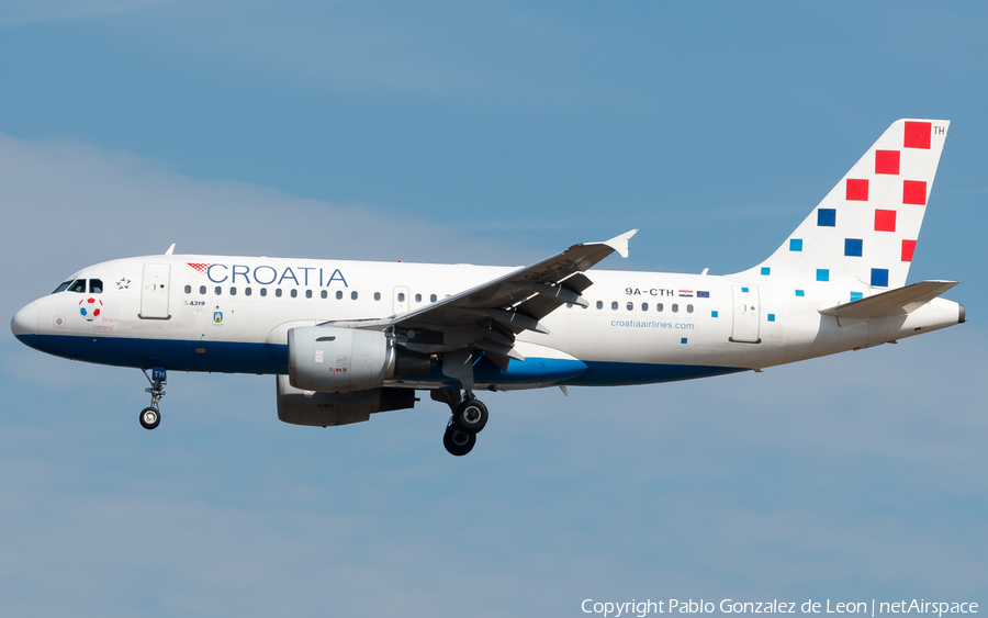 Croatia Airlines Airbus A319-112 (9A-CTH) | Photo 339795