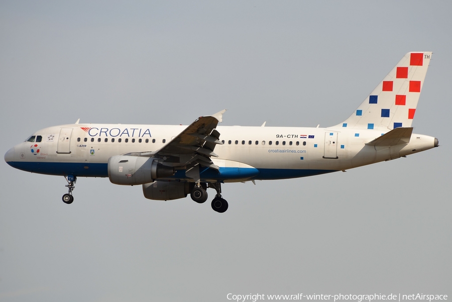 Croatia Airlines Airbus A319-112 (9A-CTH) | Photo 378020