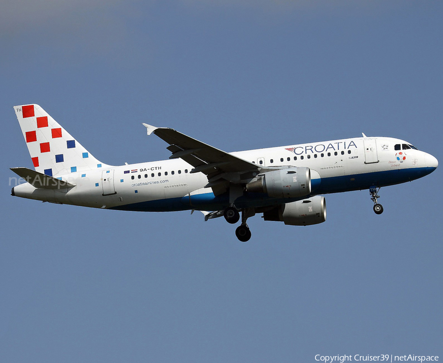 Croatia Airlines Airbus A319-112 (9A-CTH) | Photo 477767