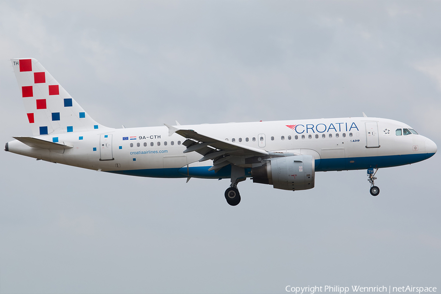 Croatia Airlines Airbus A319-112 (9A-CTH) | Photo 194107