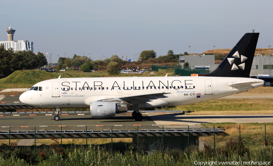 Croatia Airlines Airbus A319-112 (9A-CTI) | Photo 127382