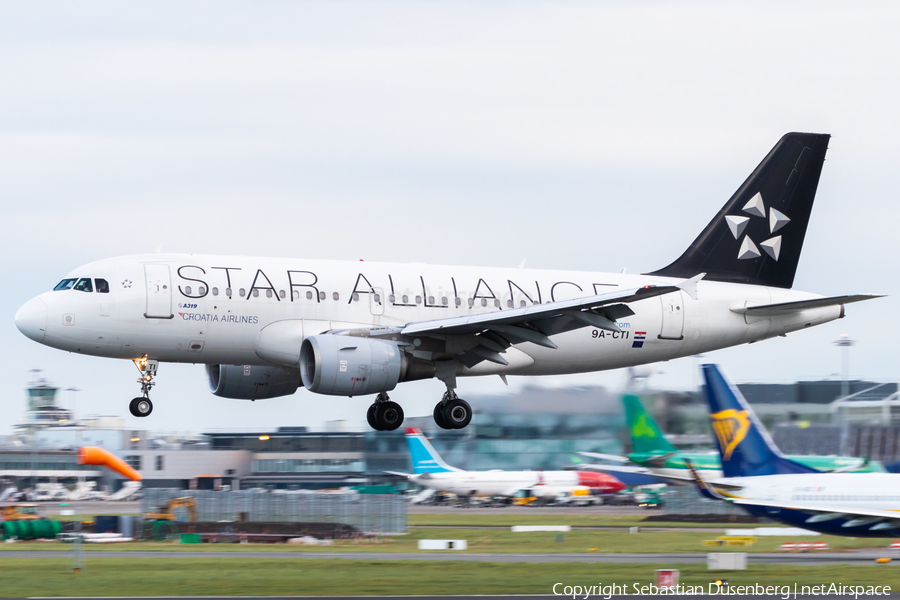 Croatia Airlines Airbus A319-112 (9A-CTI) | Photo 291469