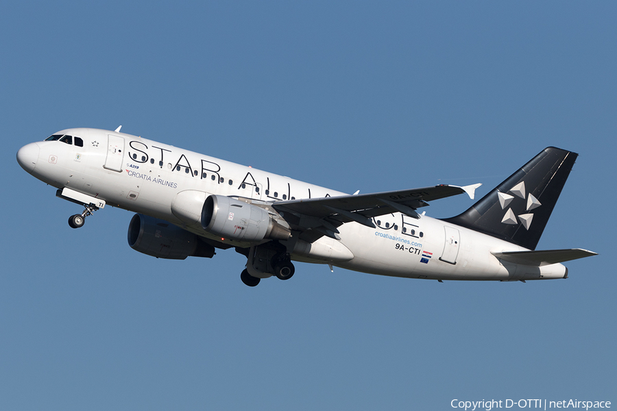 Croatia Airlines Airbus A319-112 (9A-CTI) | Photo 195266