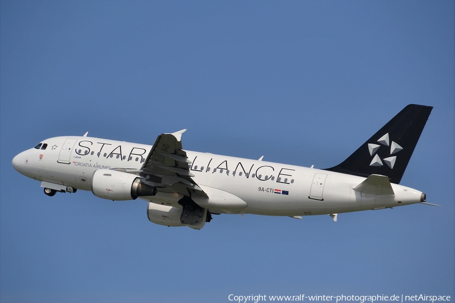 Croatia Airlines Airbus A319-112 (9A-CTI) | Photo 467633