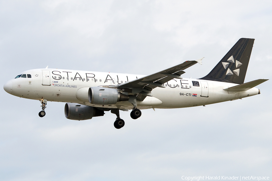 Croatia Airlines Airbus A319-112 (9A-CTI) | Photo 303198