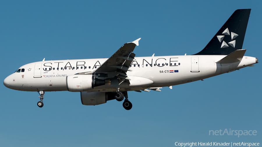 Croatia Airlines Airbus A319-112 (9A-CTI) | Photo 358280