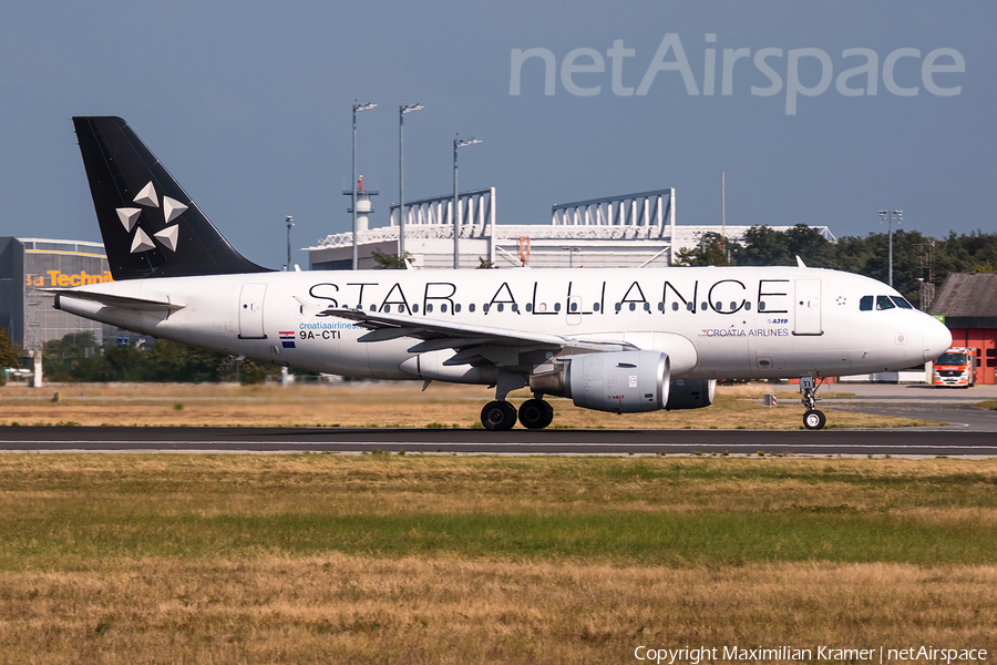 Croatia Airlines Airbus A319-112 (9A-CTI) | Photo 392479