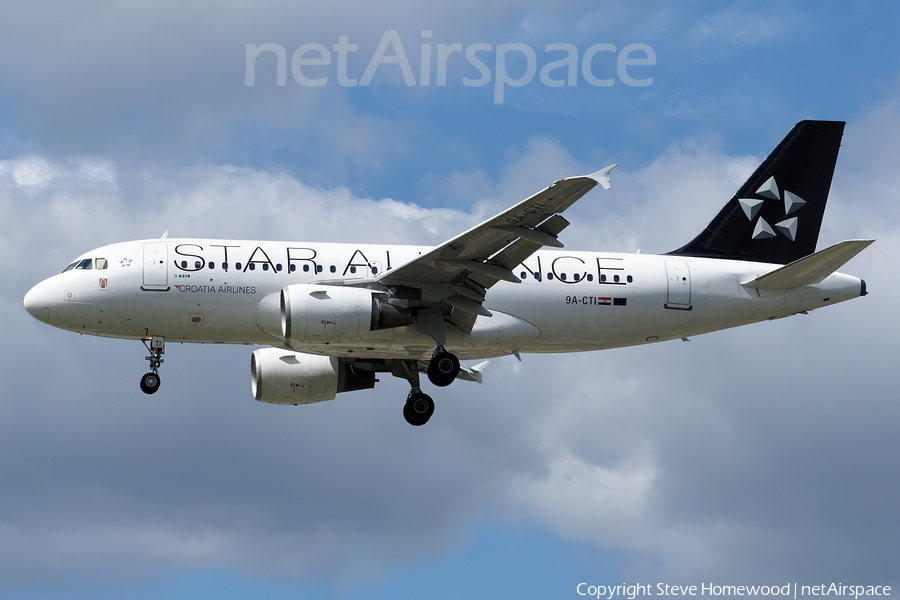 Croatia Airlines Airbus A319-112 (9A-CTI) | Photo 535301