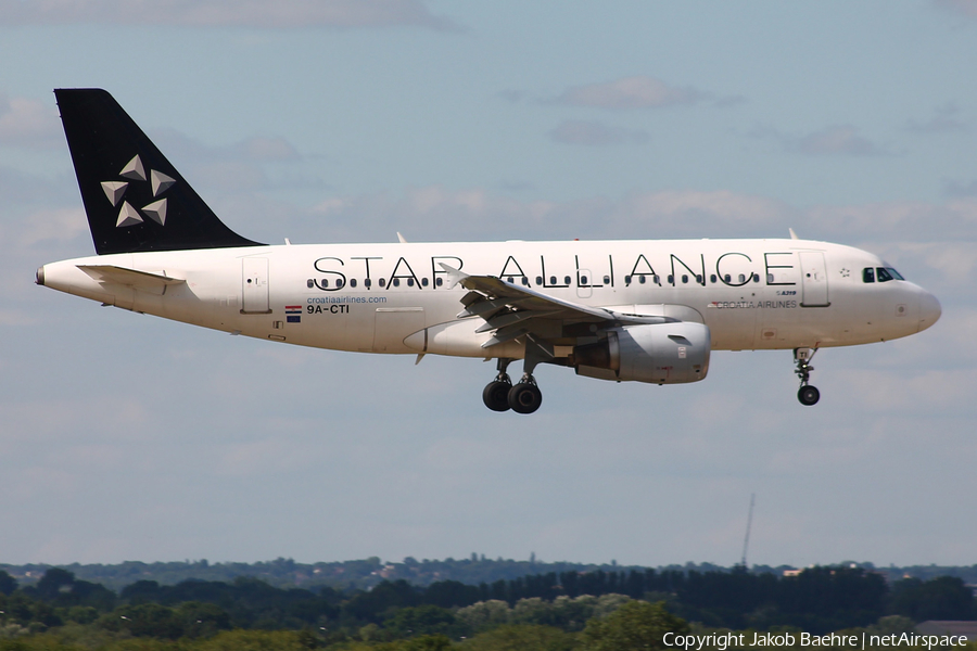 Croatia Airlines Airbus A319-112 (9A-CTI) | Photo 187321