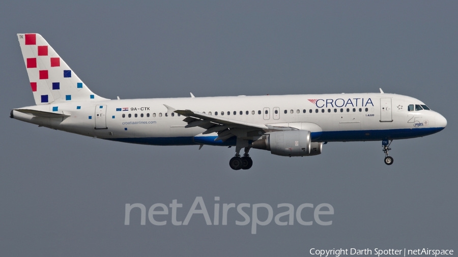 Croatia Airlines Airbus A320-214 (9A-CTK) | Photo 230288