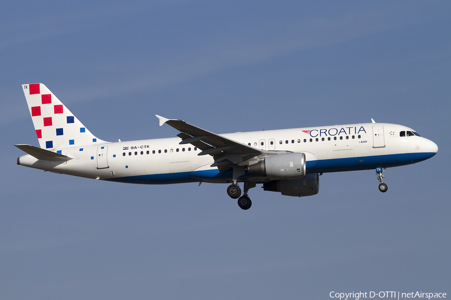 Croatia Airlines Airbus A320-214 (9A-CTK) | Photo 404374