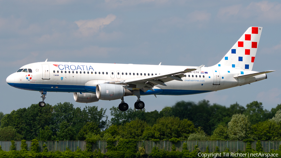 Croatia Airlines Airbus A320-214 (9A-CTK) | Photo 495850