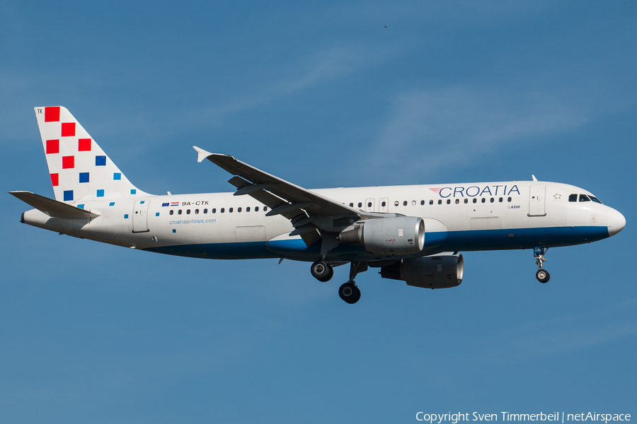 Croatia Airlines Airbus A320-214 (9A-CTK) | Photo 236901