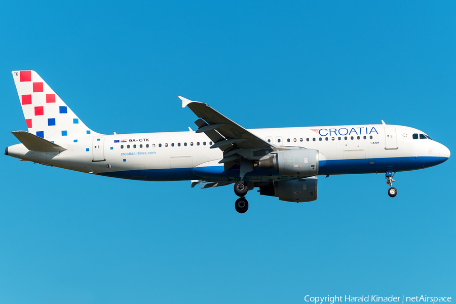 Croatia Airlines Airbus A320-214 (9A-CTK) | Photo 298242