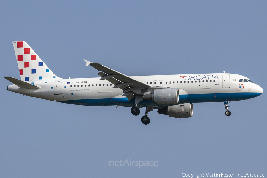 Croatia Airlines Airbus A320-214 (9A-CTK) | Photo 468809