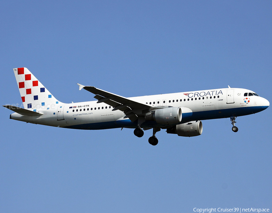 Croatia Airlines Airbus A320-214 (9A-CTK) | Photo 479120