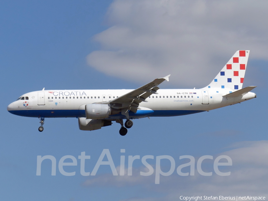 Croatia Airlines Airbus A320-214 (9A-CTK) | Photo 516476