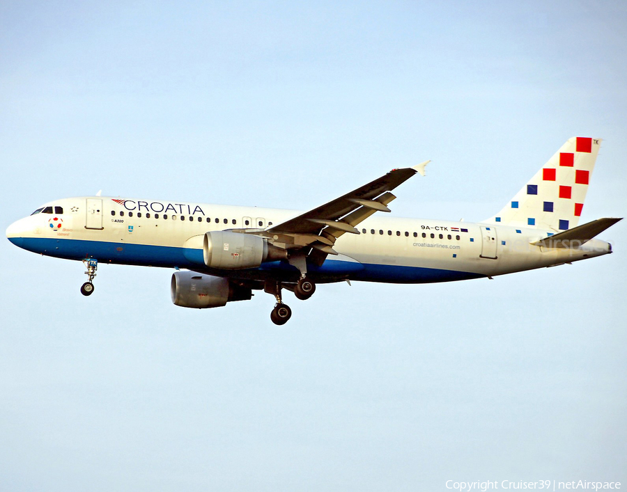 Croatia Airlines Airbus A320-214 (9A-CTK) | Photo 379807