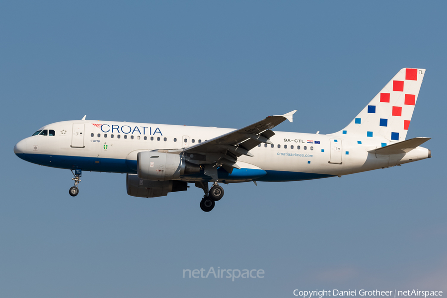 Croatia Airlines Airbus A319-112 (9A-CTL) | Photo 124901