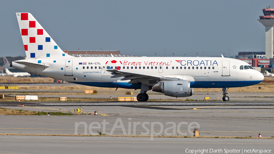 Croatia Airlines Airbus A319-112 (9A-CTL) | Photo 322026