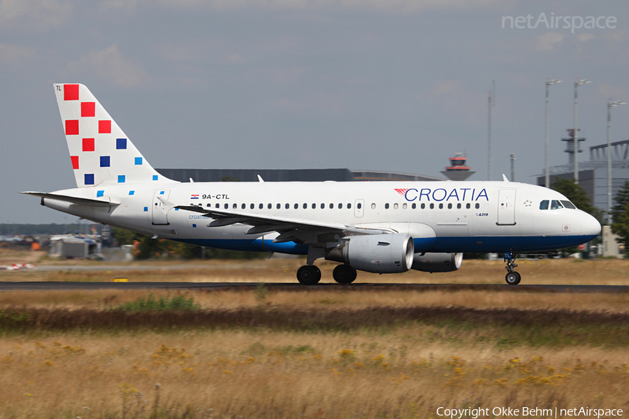 Croatia Airlines Airbus A319-112 (9A-CTL) | Photo 36553