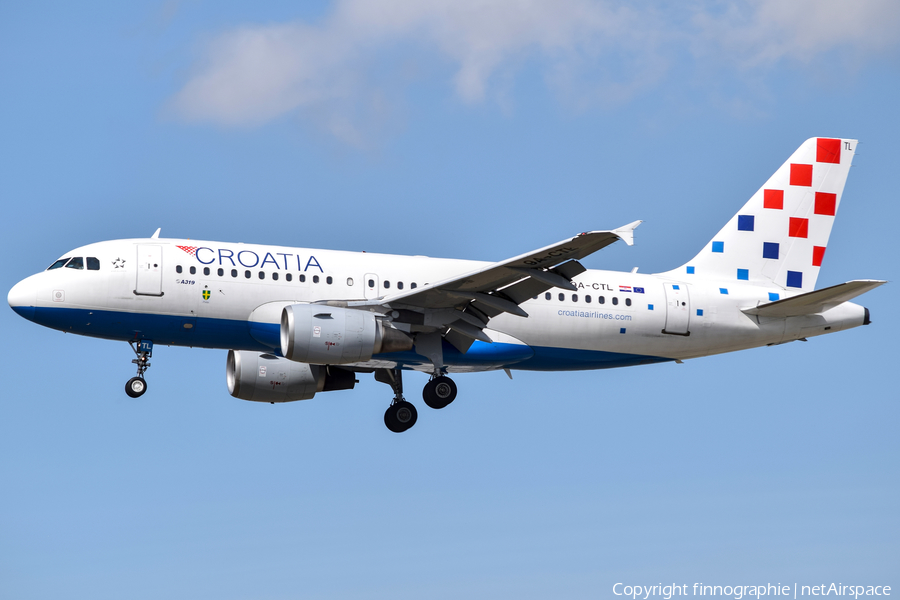 Croatia Airlines Airbus A319-112 (9A-CTL) | Photo 422492
