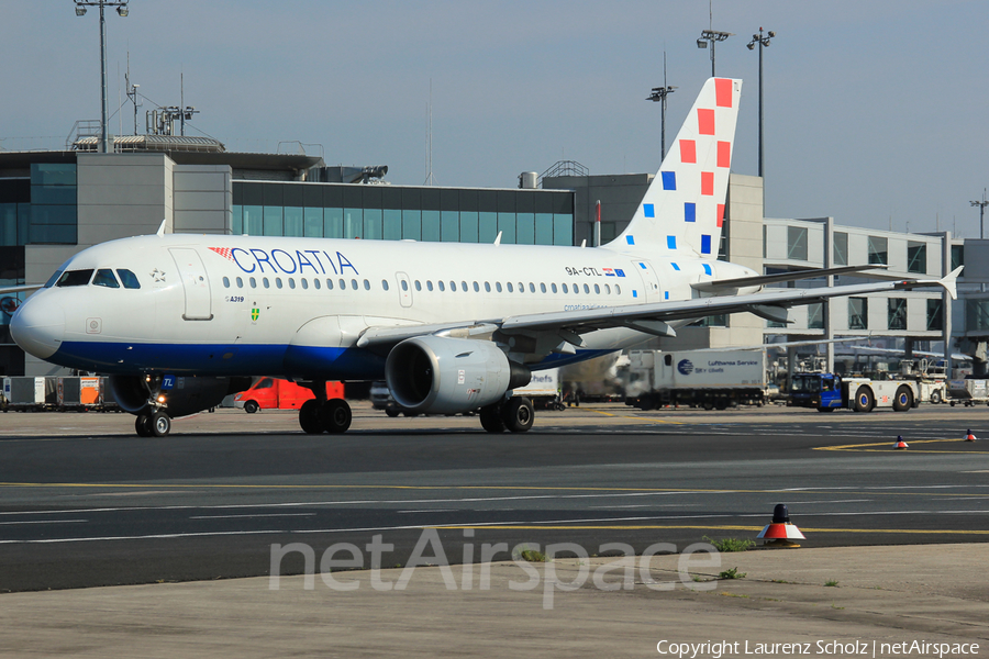 Croatia Airlines Airbus A319-112 (9A-CTL) | Photo 63003