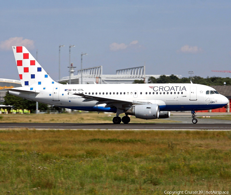 Croatia Airlines Airbus A319-112 (9A-CTL) | Photo 67283