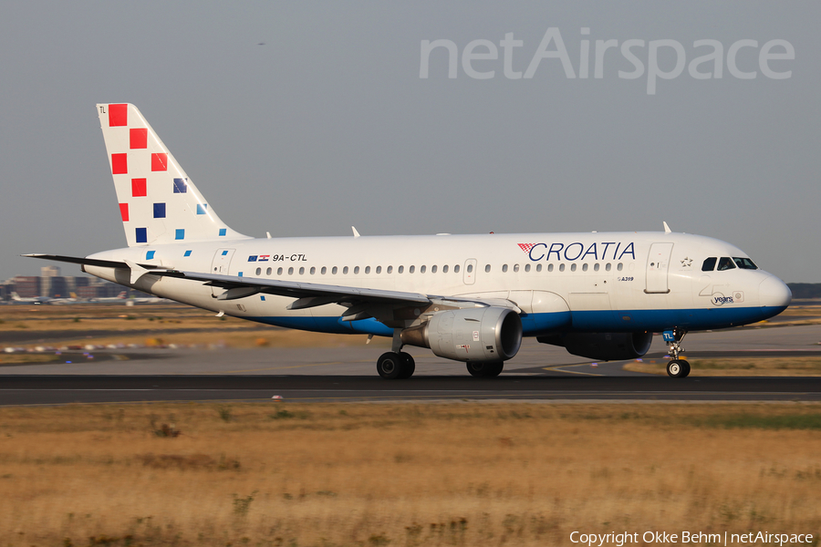 Croatia Airlines Airbus A319-112 (9A-CTL) | Photo 80925