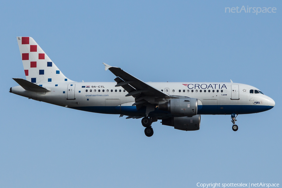 Croatia Airlines Airbus A319-112 (9A-CTL) | Photo 93540