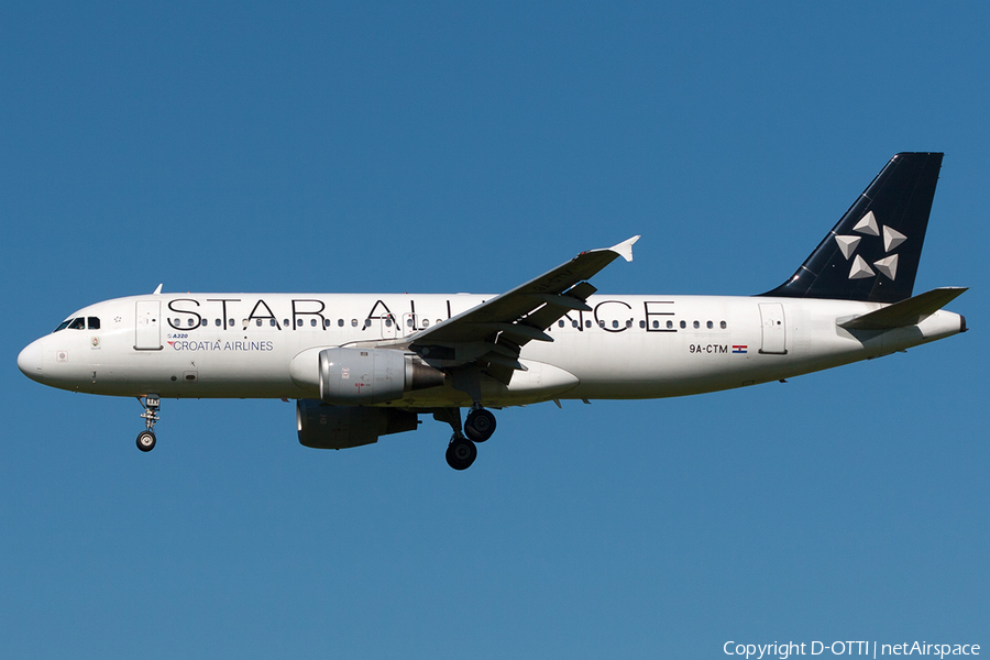 Croatia Airlines Airbus A320-212 (9A-CTM) | Photo 202663