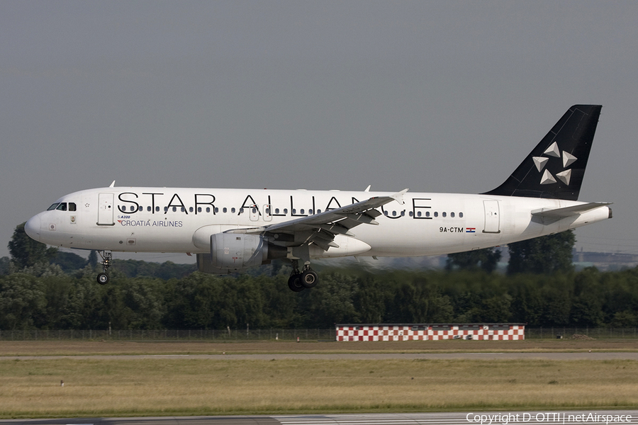 Croatia Airlines Airbus A320-212 (9A-CTM) | Photo 276530