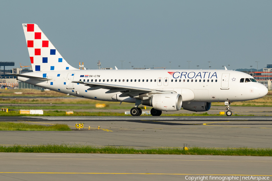 Croatia Airlines Airbus A319-112 (9A-CTN) | Photo 585970