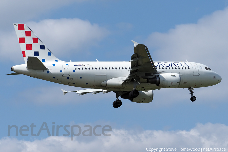 Croatia Airlines Airbus A319-112 (9A-CTN) | Photo 585679