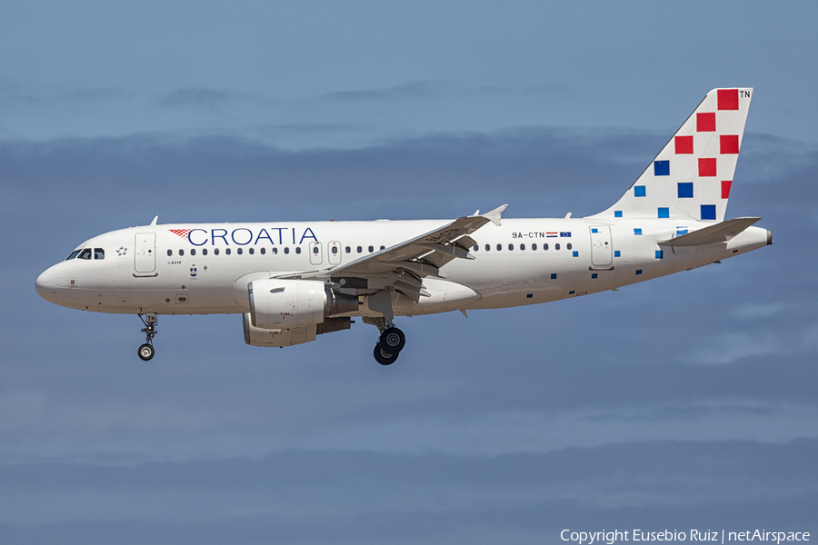 Croatia Airlines Airbus A319-112 (9A-CTN) | Photo 464416
